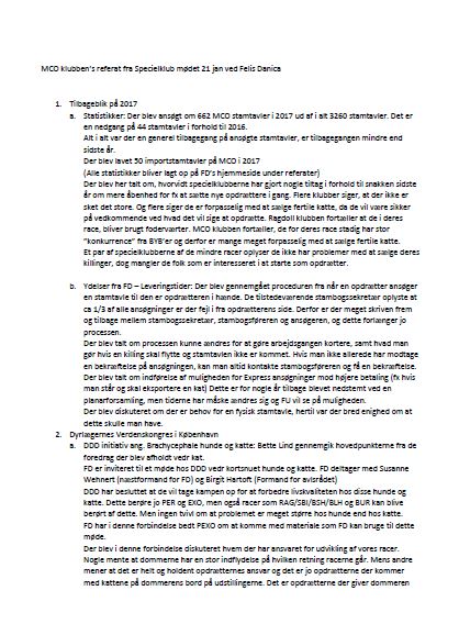 ref specielklubmøde FD 2018